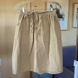 100% Cotton Linen Apron Skirt 🍄🌿🍓🦋